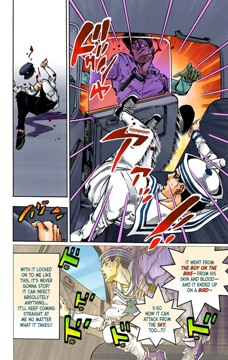 JoJo's Bizarre Adventure, Part 8: JoJolion Colored Manga — Chapter 63 — Page 15