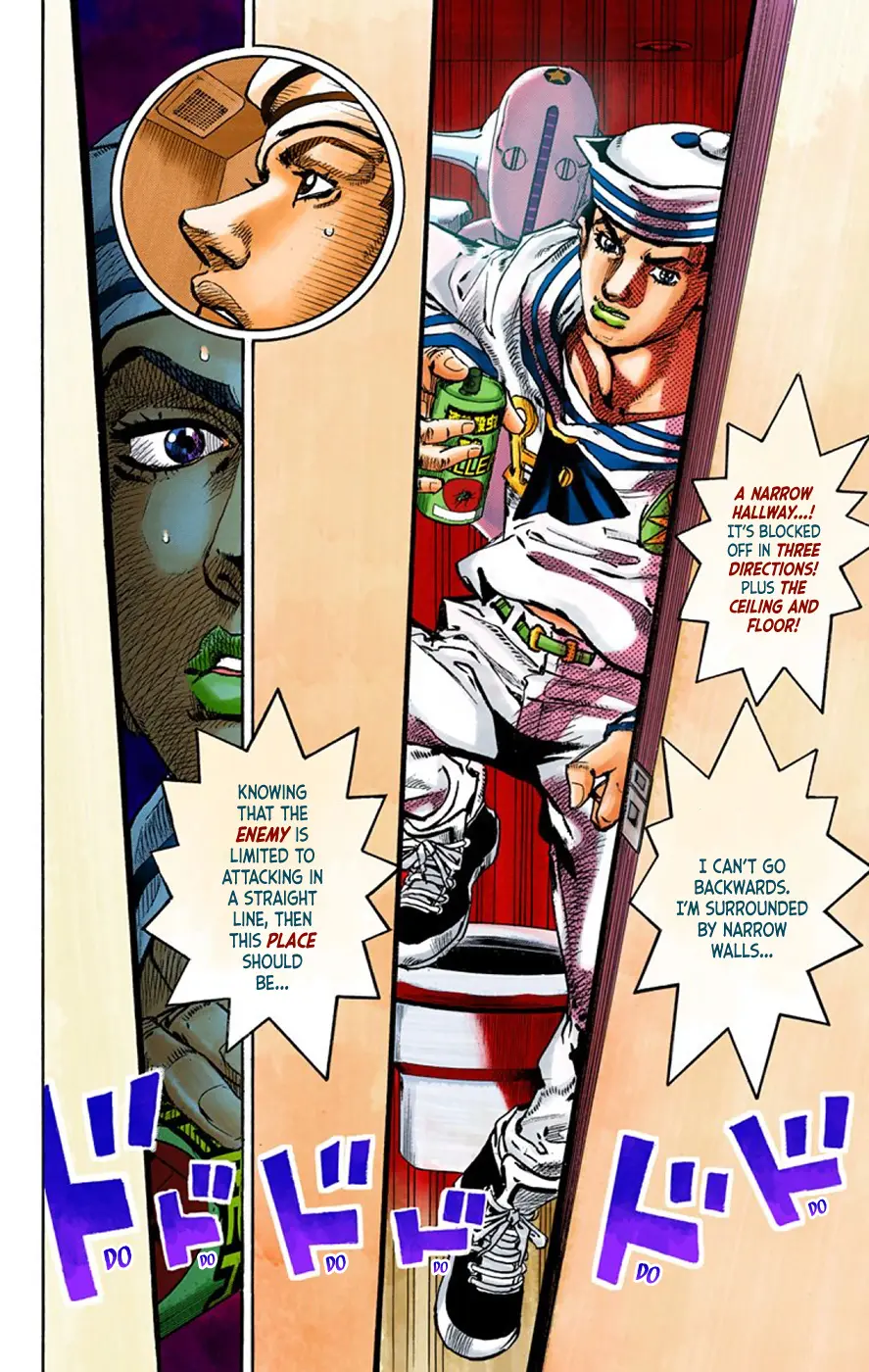 JoJo's Bizarre Adventure, Part 8: JoJolion Colored Manga — Chapter 63 — Page 23