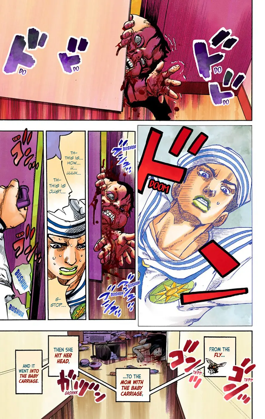 JoJo's Bizarre Adventure, Part 8: JoJolion Colored Manga — Chapter 63 — Page 28