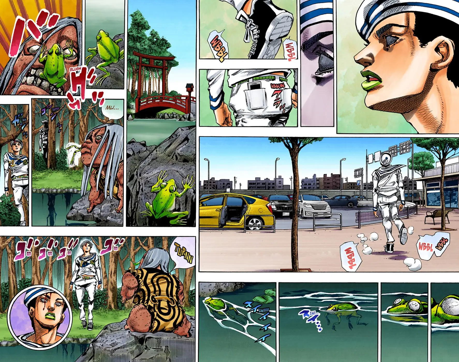 JoJo's Bizarre Adventure, Part 8: JoJolion Colored Manga — Chapter 63 — Page 32