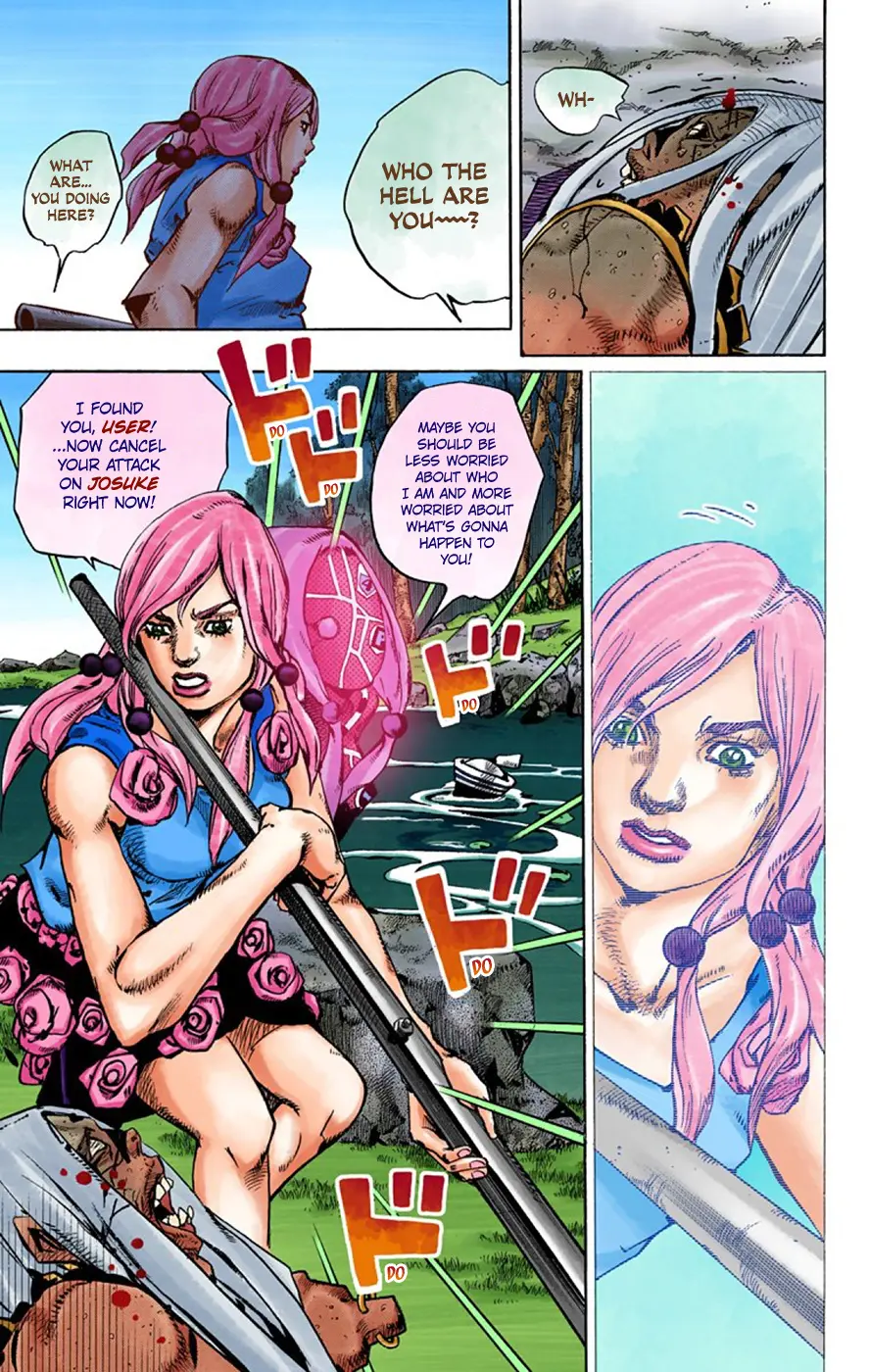 JoJo's Bizarre Adventure, Part 8: JoJolion Colored Manga — Chapter 63 — Page 38