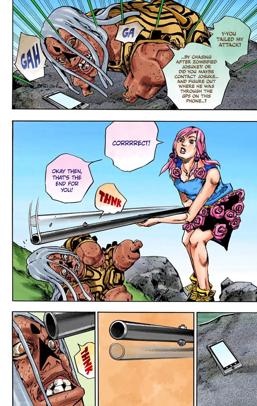 JoJo's Bizarre Adventure, Part 8: JoJolion Colored Manga — Chapter 63 — Page 39