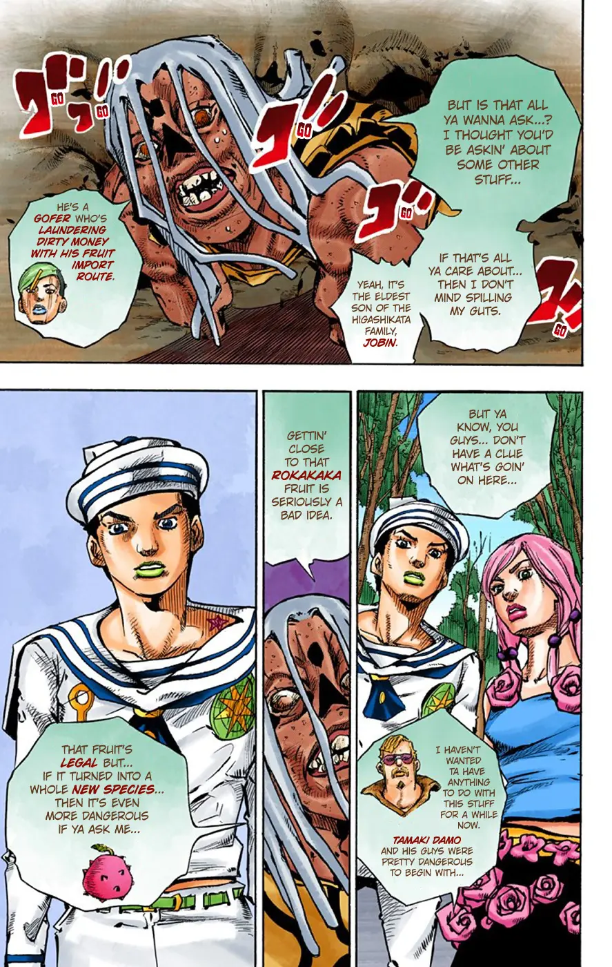 JoJo's Bizarre Adventure, Part 8: JoJolion Colored Manga — Chapter 63 — Page 44