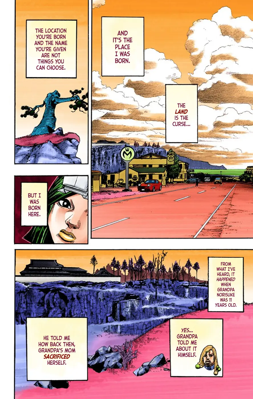 JoJo's Bizarre Adventure, Part 8: JoJolion Colored Manga — Chapter 64 — Page 2