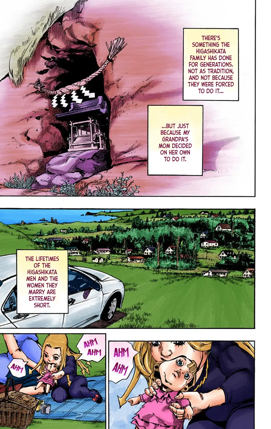 JoJo's Bizarre Adventure, Part 8: JoJolion Colored Manga — Chapter 64 — Page 3