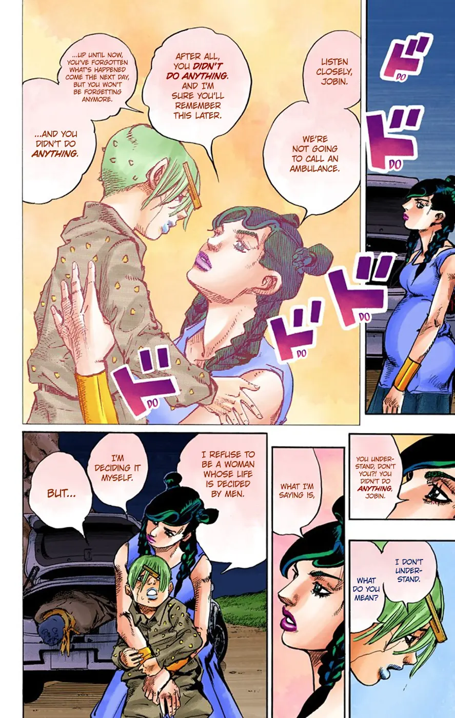 JoJo's Bizarre Adventure, Part 8: JoJolion Colored Manga — Chapter 64 — Page 21
