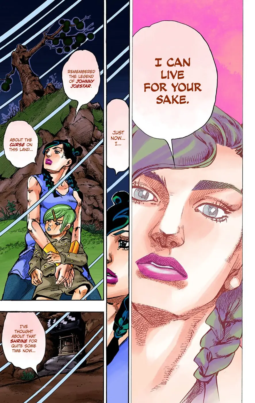 JoJo's Bizarre Adventure, Part 8: JoJolion Colored Manga — Chapter 64 — Page 22