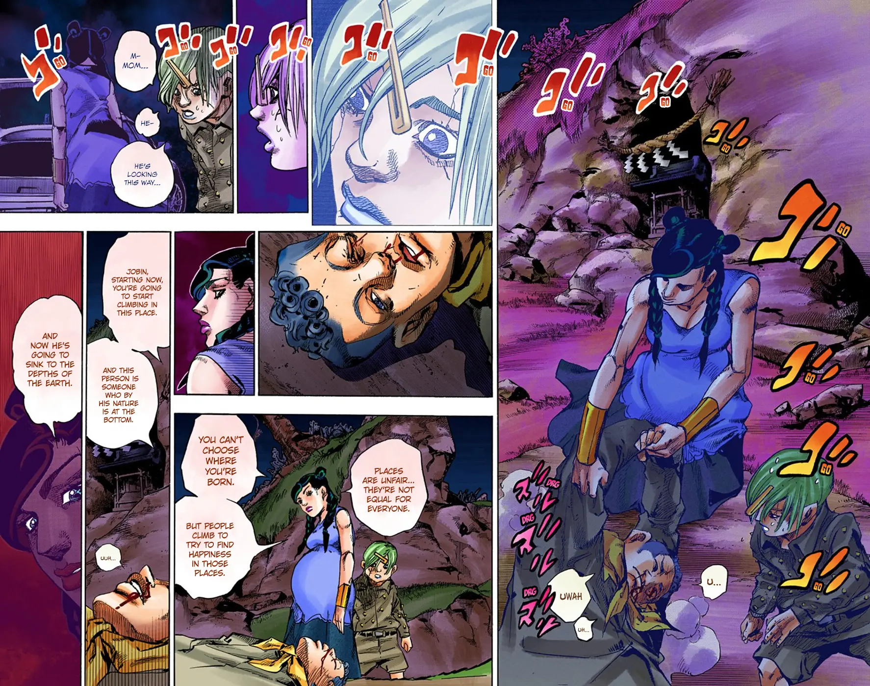 JoJo's Bizarre Adventure, Part 8: JoJolion Colored Manga — Chapter 64 — Page 23