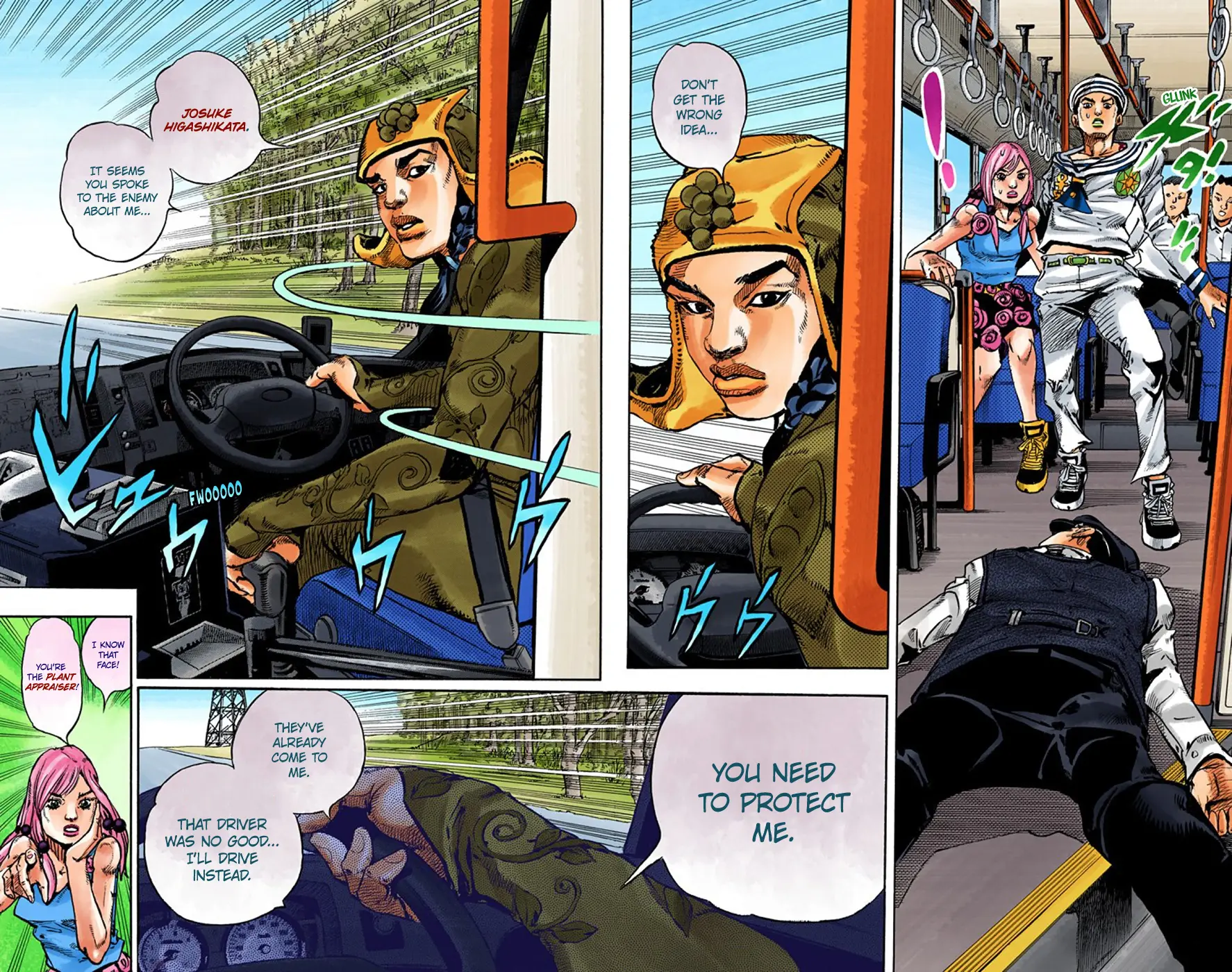 JoJo's Bizarre Adventure, Part 8: JoJolion Colored Manga — Chapter 64 — Page 38