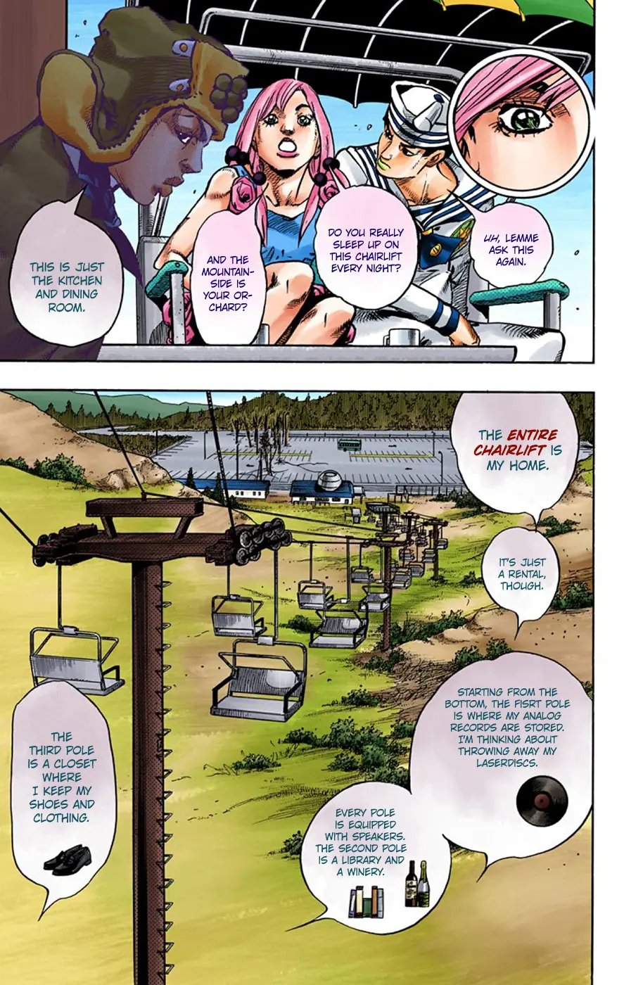 JoJo's Bizarre Adventure, Part 8: JoJolion Colored Manga — Chapter 66 — Page 5