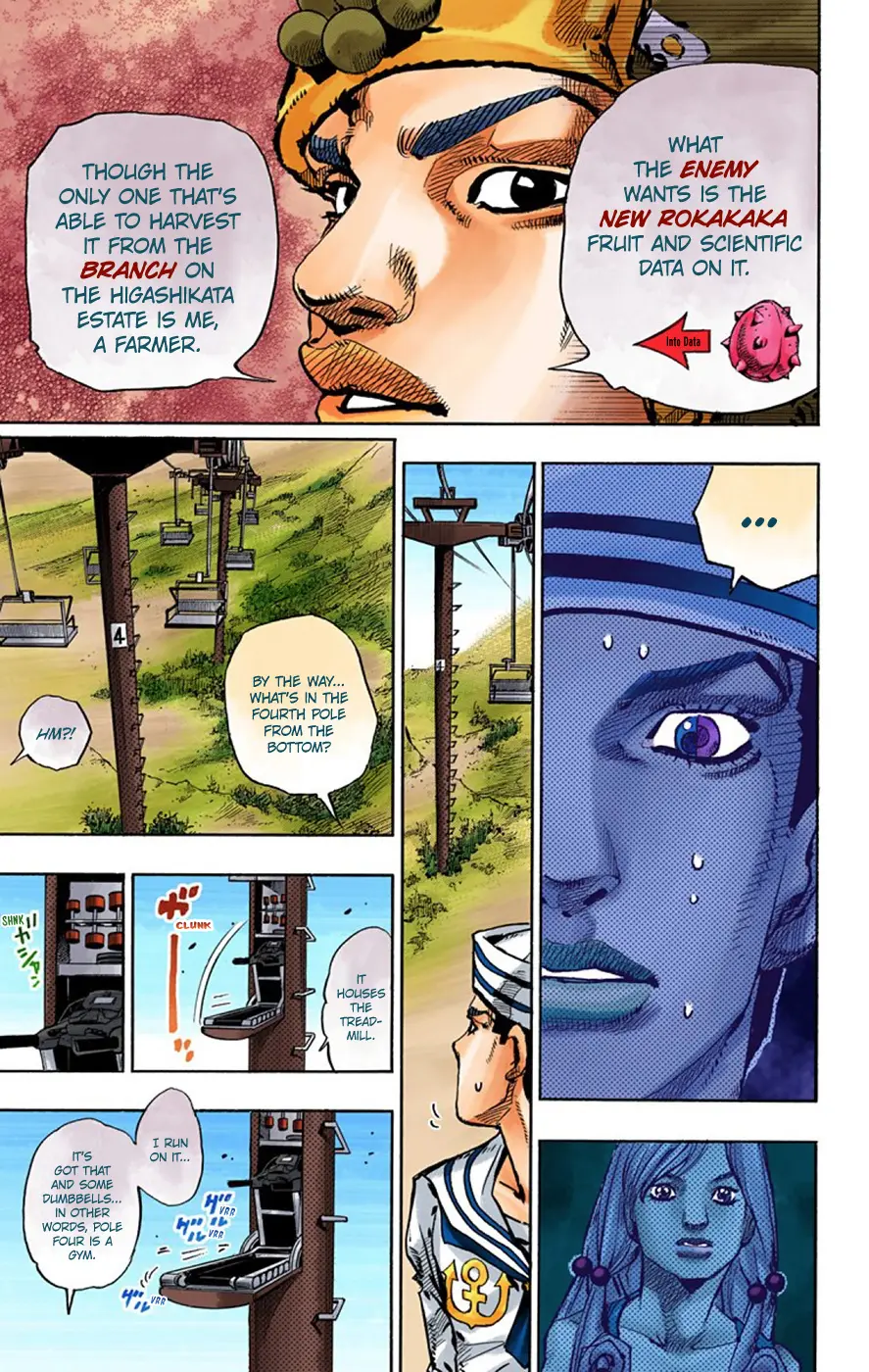 JoJo's Bizarre Adventure, Part 8: JoJolion Colored Manga — Chapter 66 — Page 14
