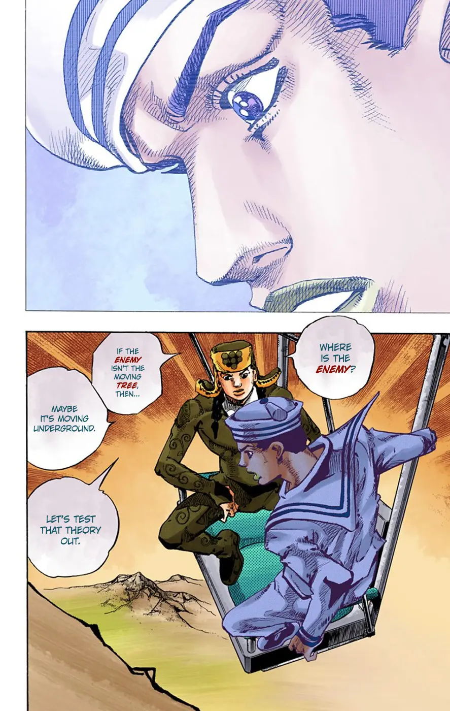 JoJo's Bizarre Adventure, Part 8: JoJolion Colored Manga — Chapter 66 — Page 38