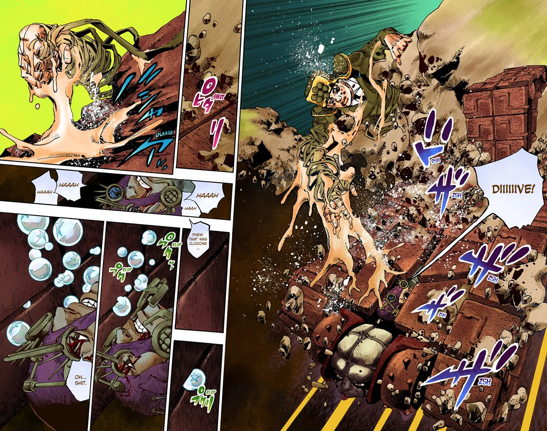 JoJo's Bizarre Adventure, Part 8: JoJolion Colored Manga — Chapter 70 — Page 9
