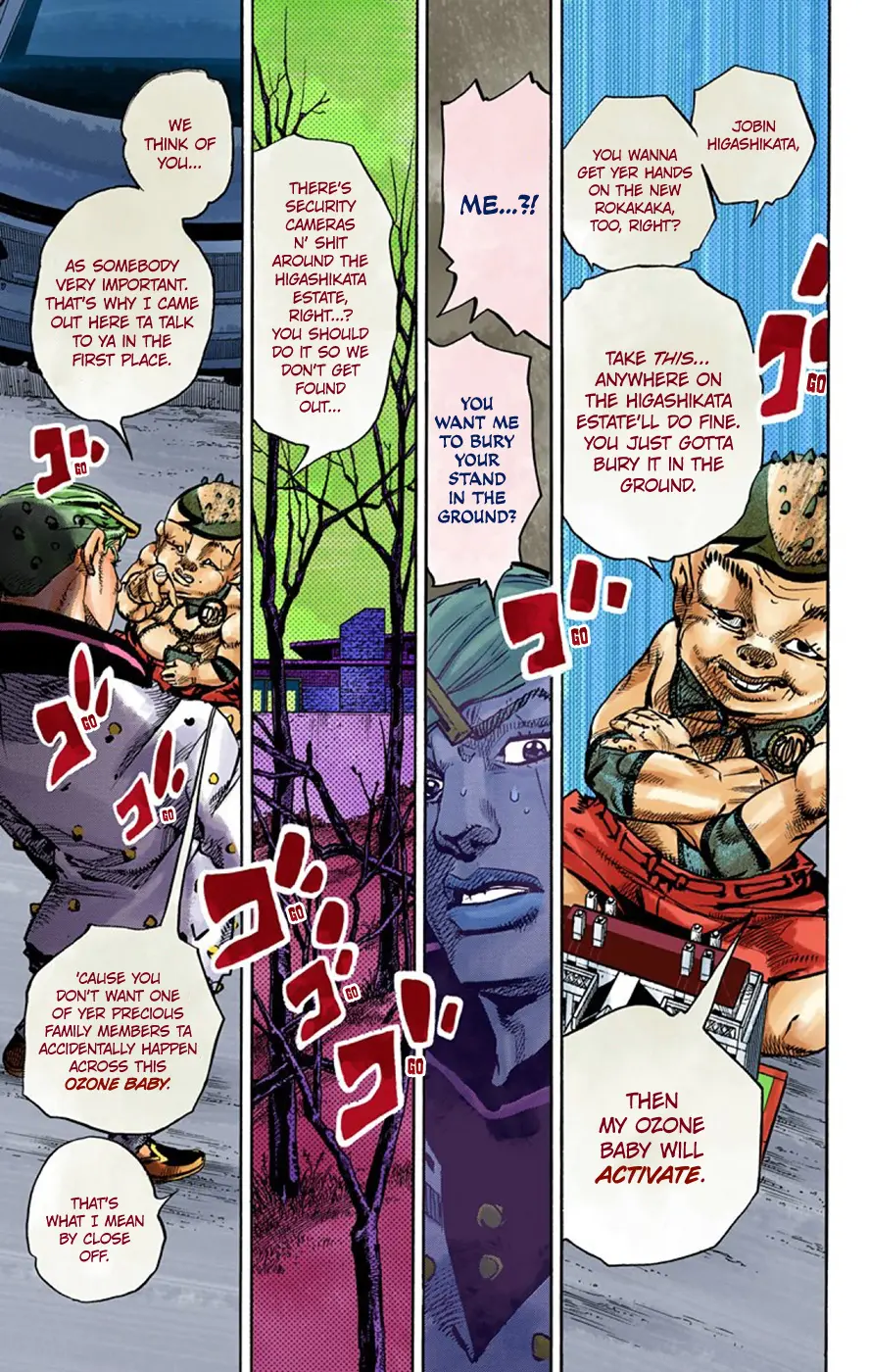JoJo's Bizarre Adventure, Part 8: JoJolion Colored Manga — Chapter 70 — Page 33