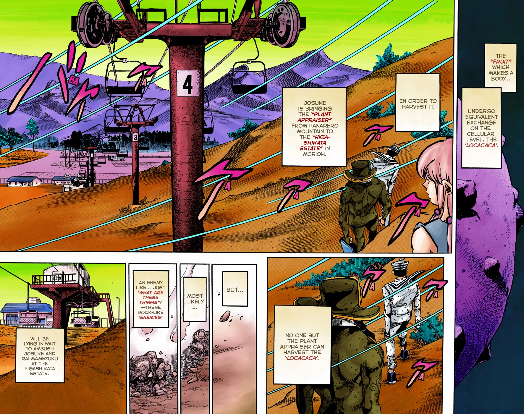 JoJo's Bizarre Adventure, Part 8: JoJolion Colored Manga — Chapter 71 — Page 7