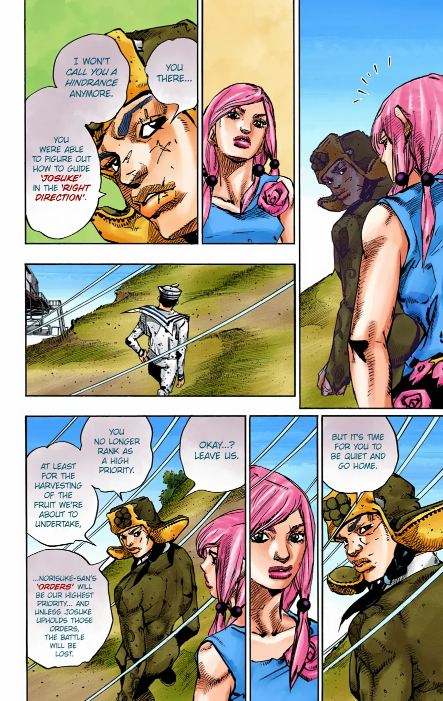 JoJo's Bizarre Adventure, Part 8: JoJolion Colored Manga — Chapter 71 — Page 8