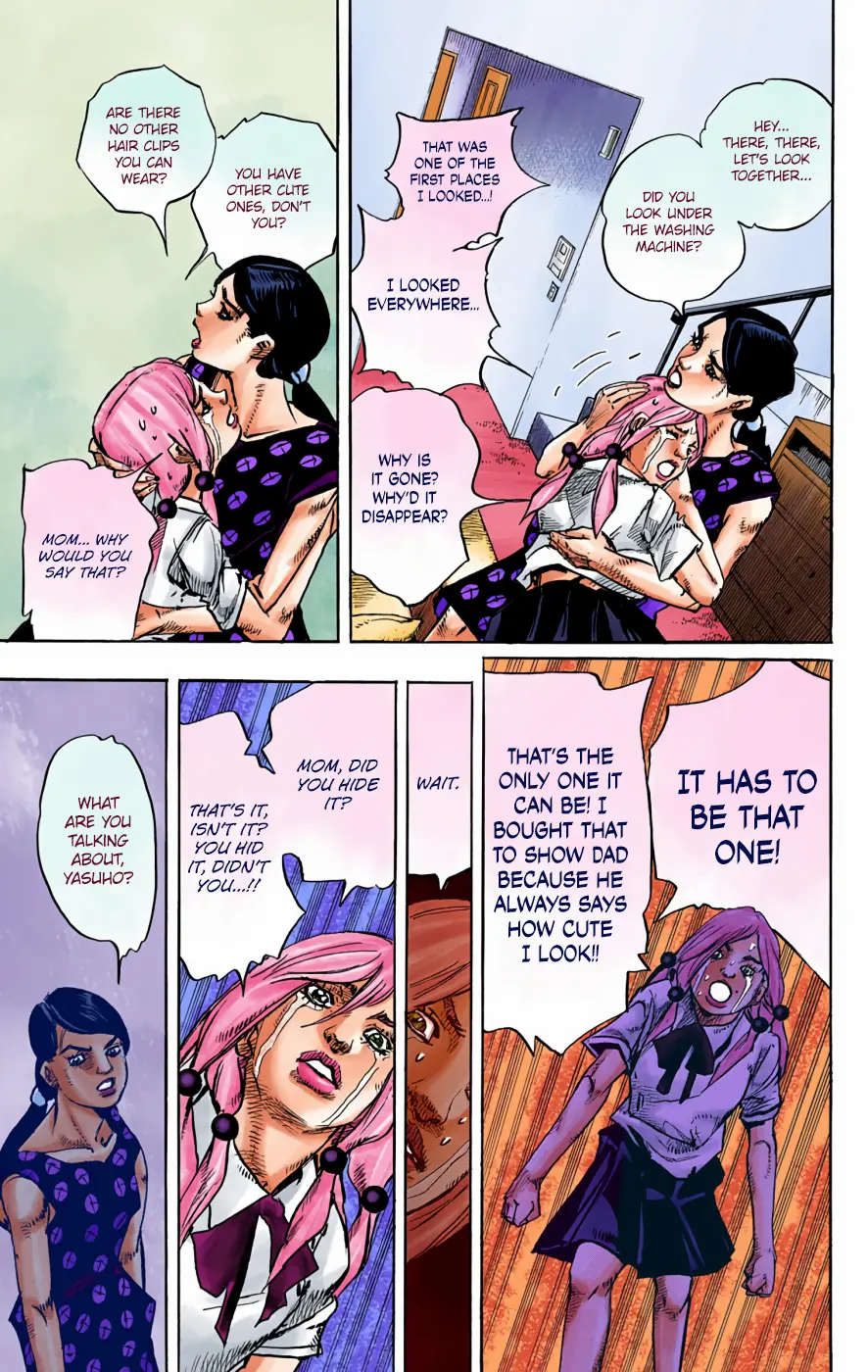 JoJo's Bizarre Adventure, Part 8: JoJolion Colored Manga — Chapter 71 — Page 25