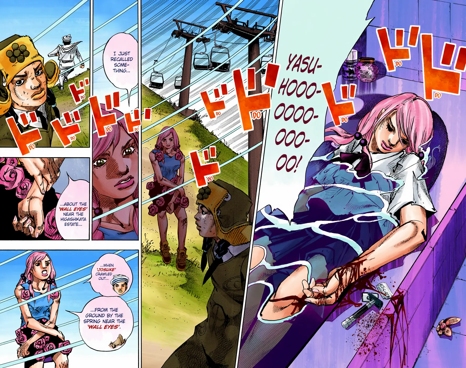 JoJo's Bizarre Adventure, Part 8: JoJolion Colored Manga — Chapter 71 — Page 38
