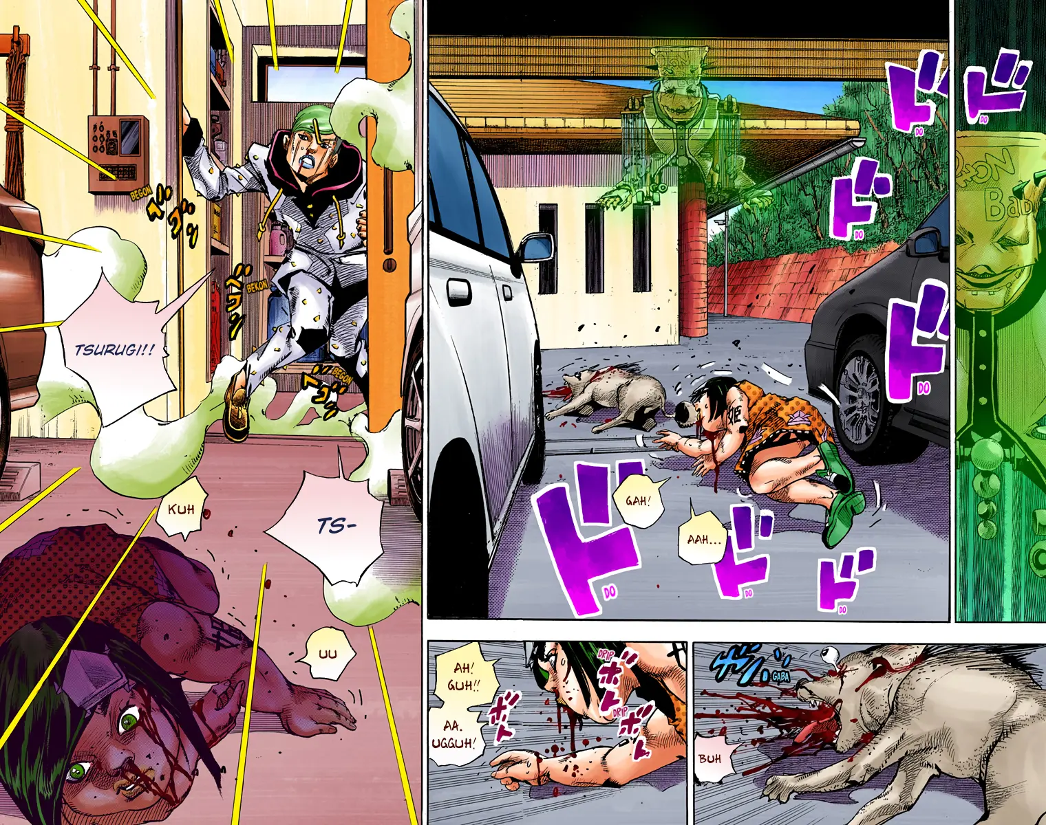 JoJo's Bizarre Adventure, Part 8: JoJolion Colored Manga — Chapter 73 — Page 3