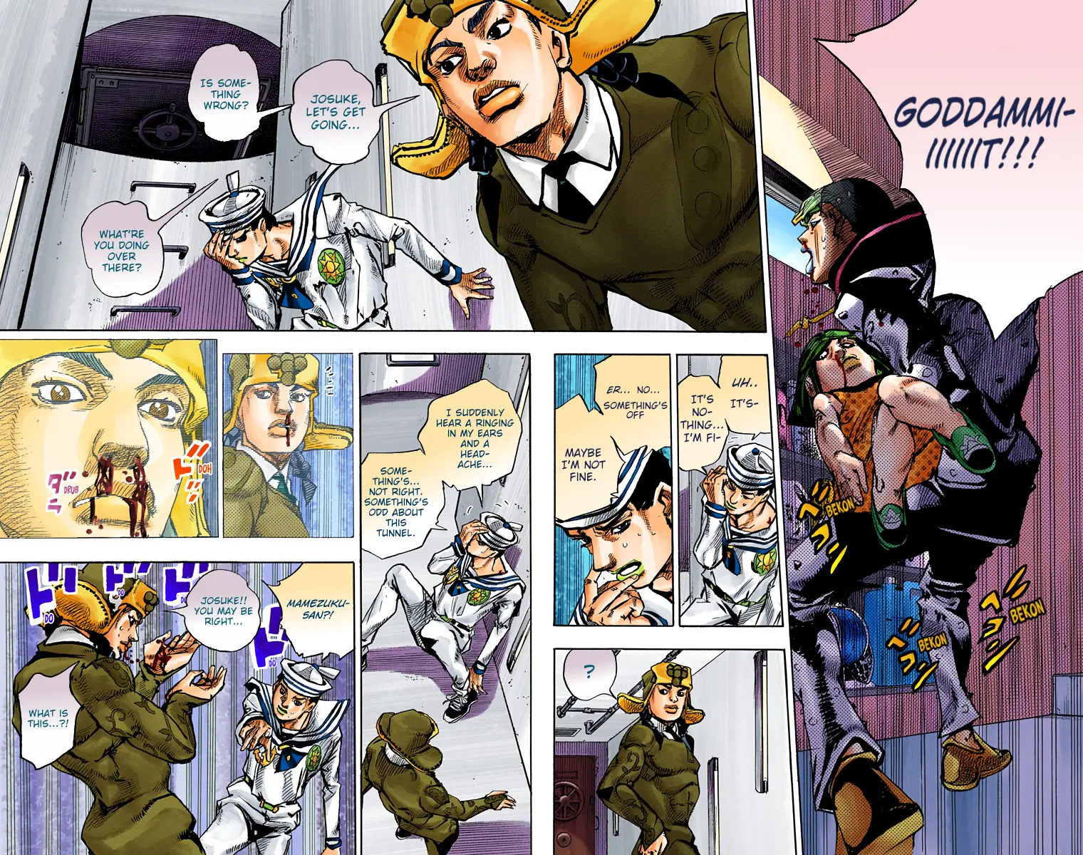 JoJo's Bizarre Adventure, Part 8: JoJolion Colored Manga — Chapter 73 — Page 14