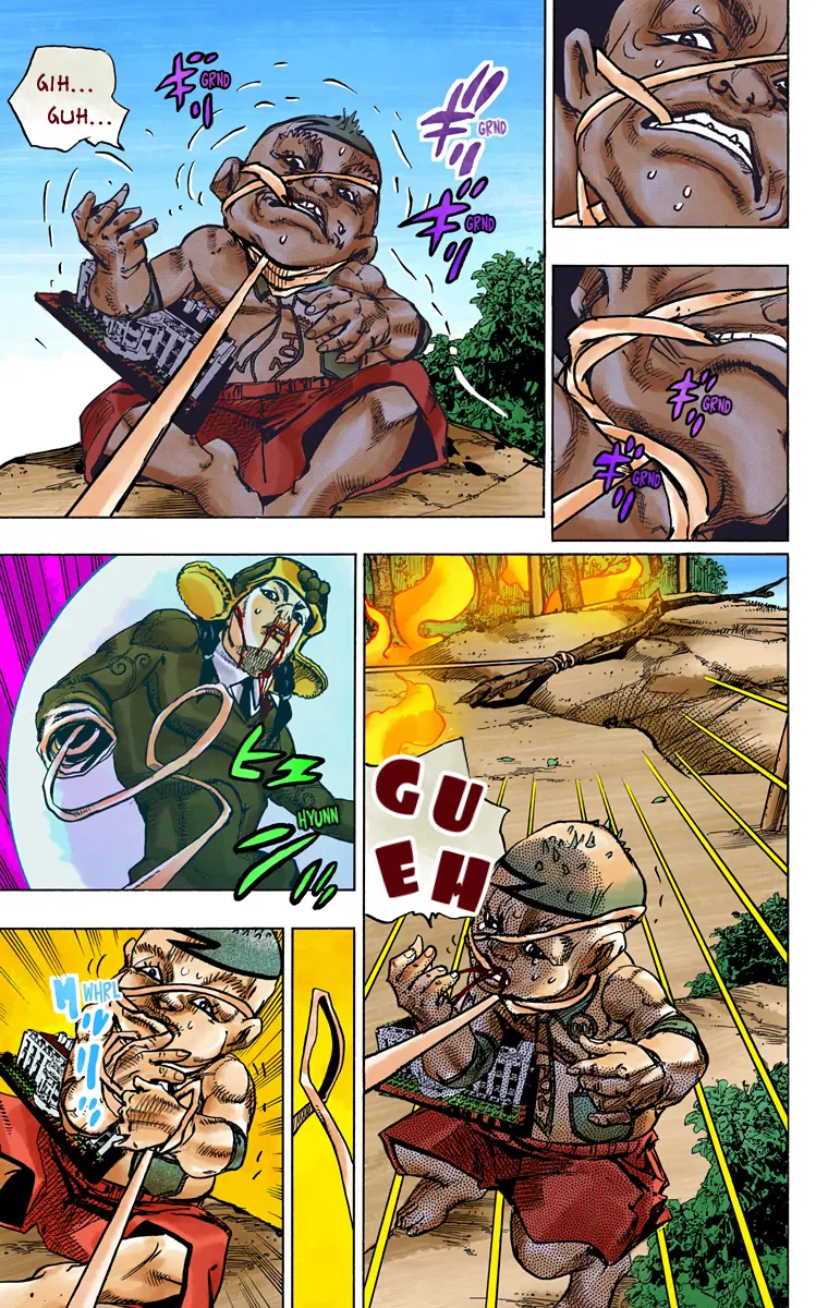 JoJo's Bizarre Adventure, Part 8: JoJolion Colored Manga — Chapter 75 — Page 8