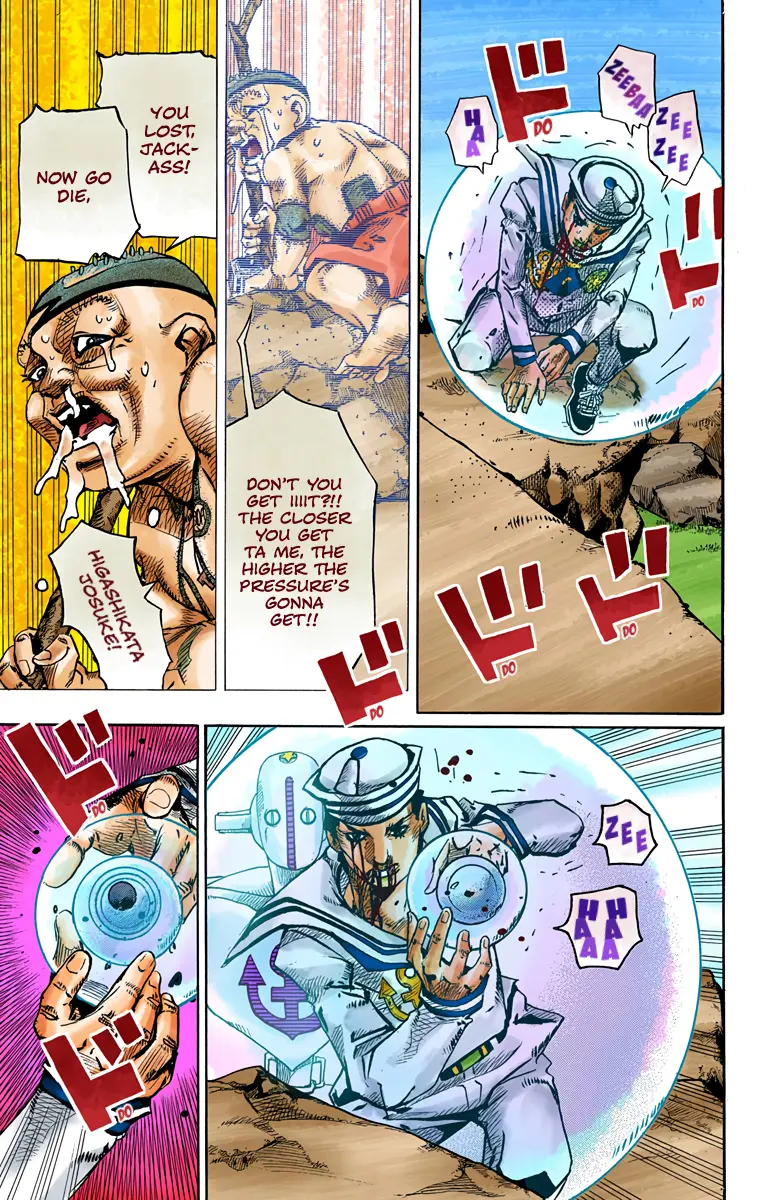 JoJo's Bizarre Adventure, Part 8: JoJolion Colored Manga — Chapter 75 — Page 30