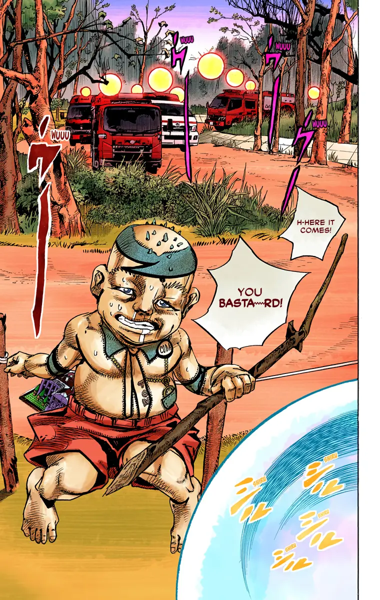 JoJo's Bizarre Adventure, Part 8: JoJolion Colored Manga — Chapter 75 — Page 35