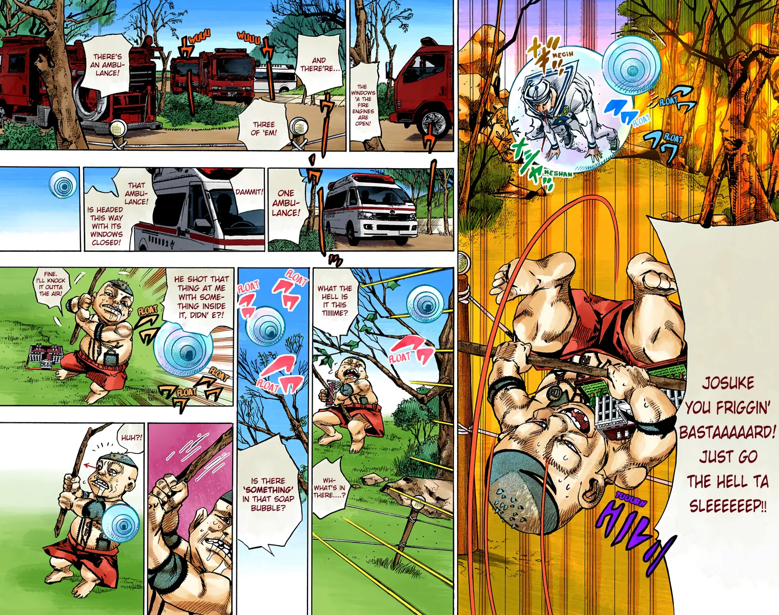 JoJo's Bizarre Adventure, Part 8: JoJolion Colored Manga — Chapter 76 — Page 3