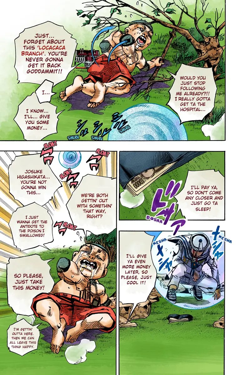 JoJo's Bizarre Adventure, Part 8: JoJolion Colored Manga — Chapter 76 — Page 5