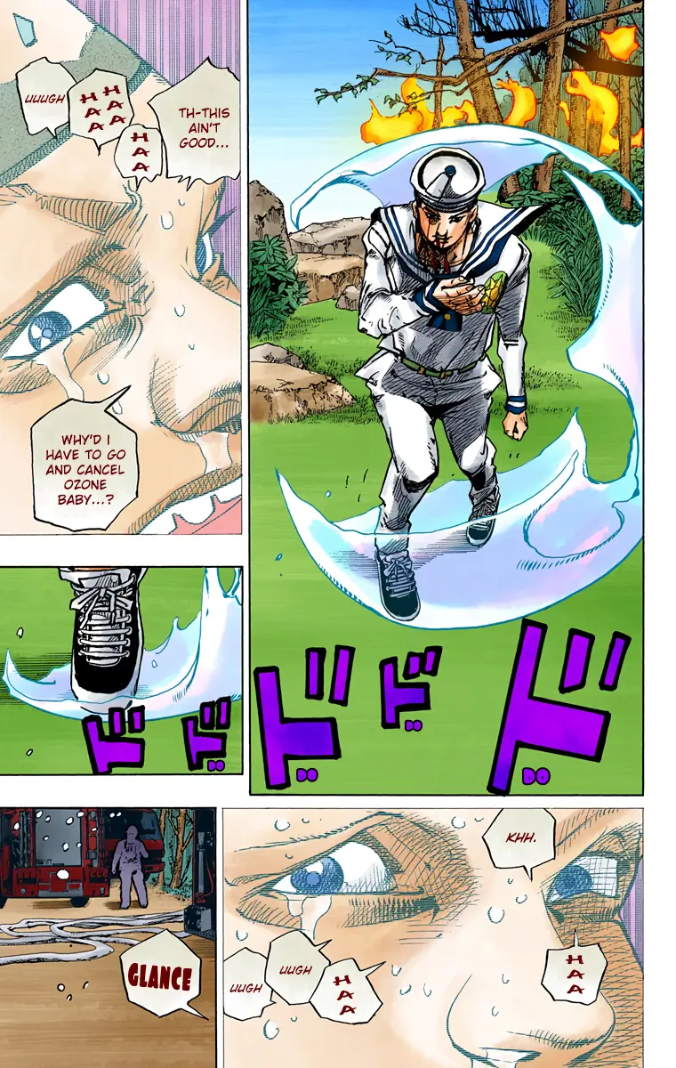 JoJo's Bizarre Adventure, Part 8: JoJolion Colored Manga — Chapter 76 — Page 9
