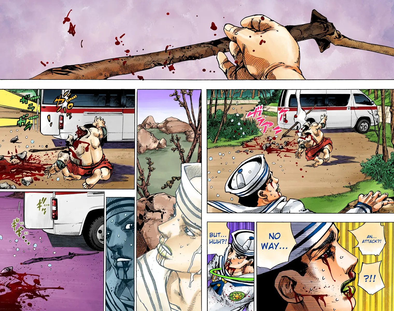 JoJo's Bizarre Adventure, Part 8: JoJolion Colored Manga — Chapter 76 — Page 16