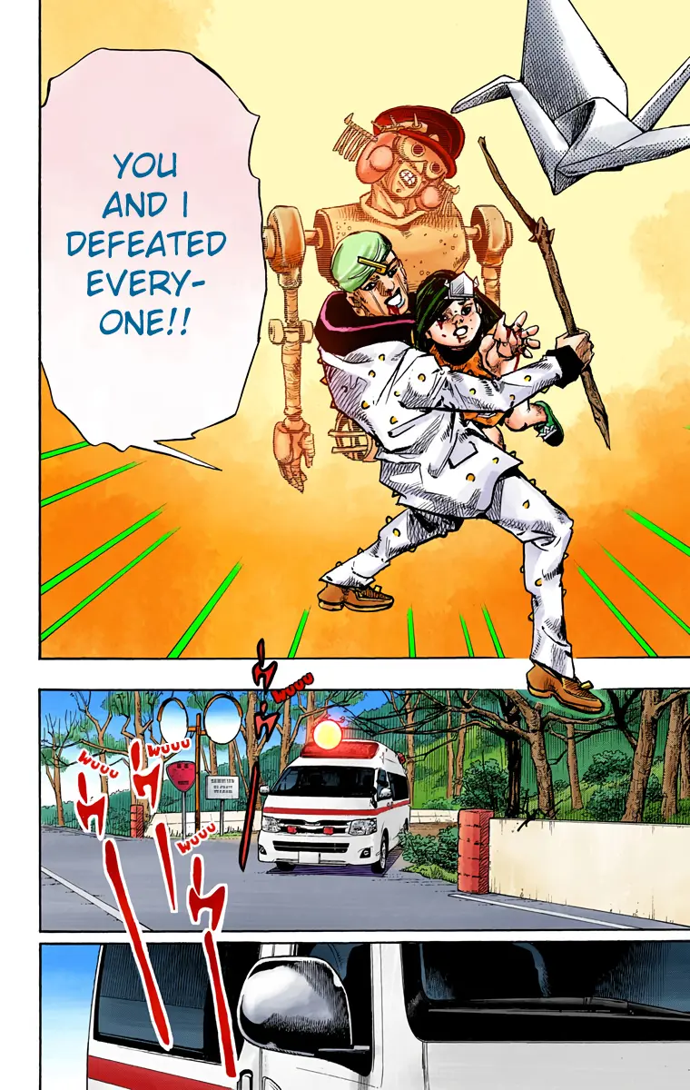 JoJo's Bizarre Adventure, Part 8: JoJolion Colored Manga — Chapter 76 — Page 27
