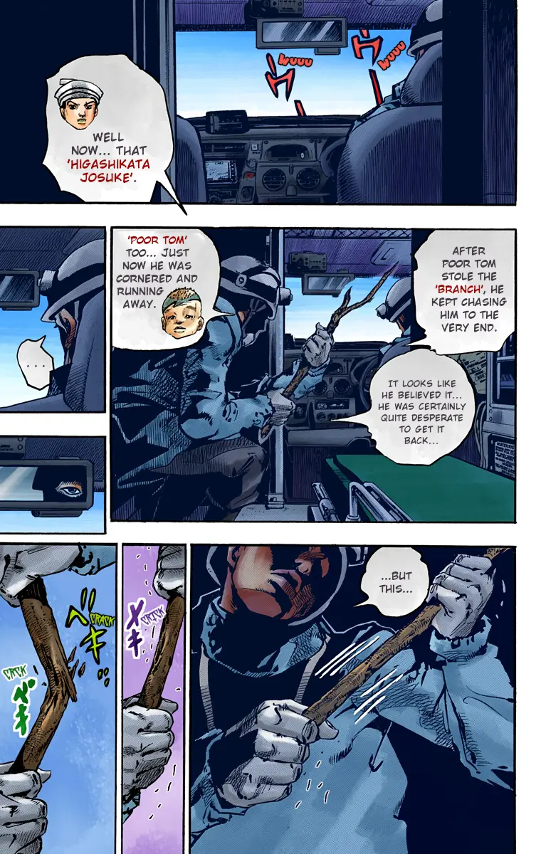 JoJo's Bizarre Adventure, Part 8: JoJolion Colored Manga — Chapter 76 — Page 28
