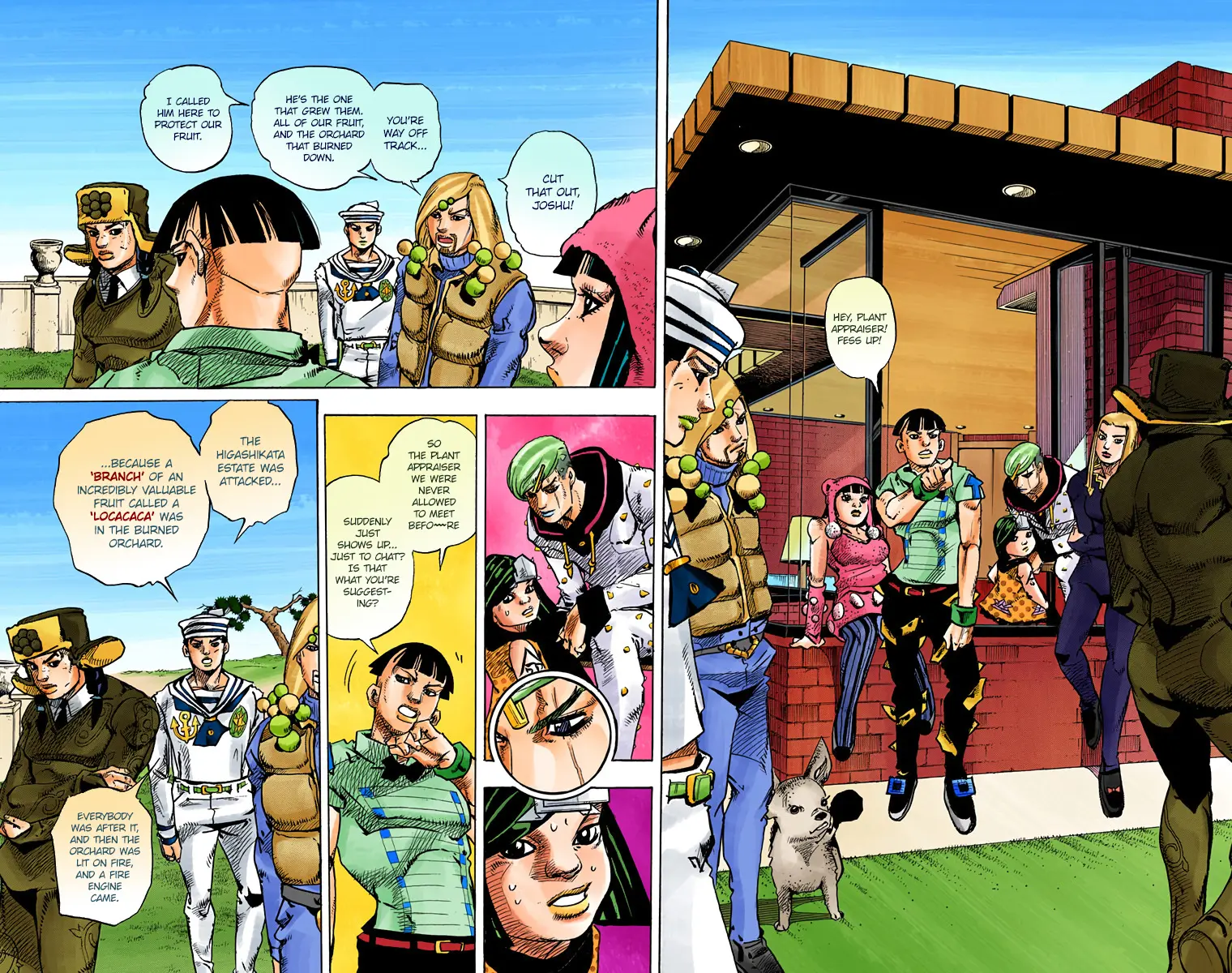 JoJo's Bizarre Adventure, Part 8: JoJolion Colored Manga — Chapter 77 — Page 5