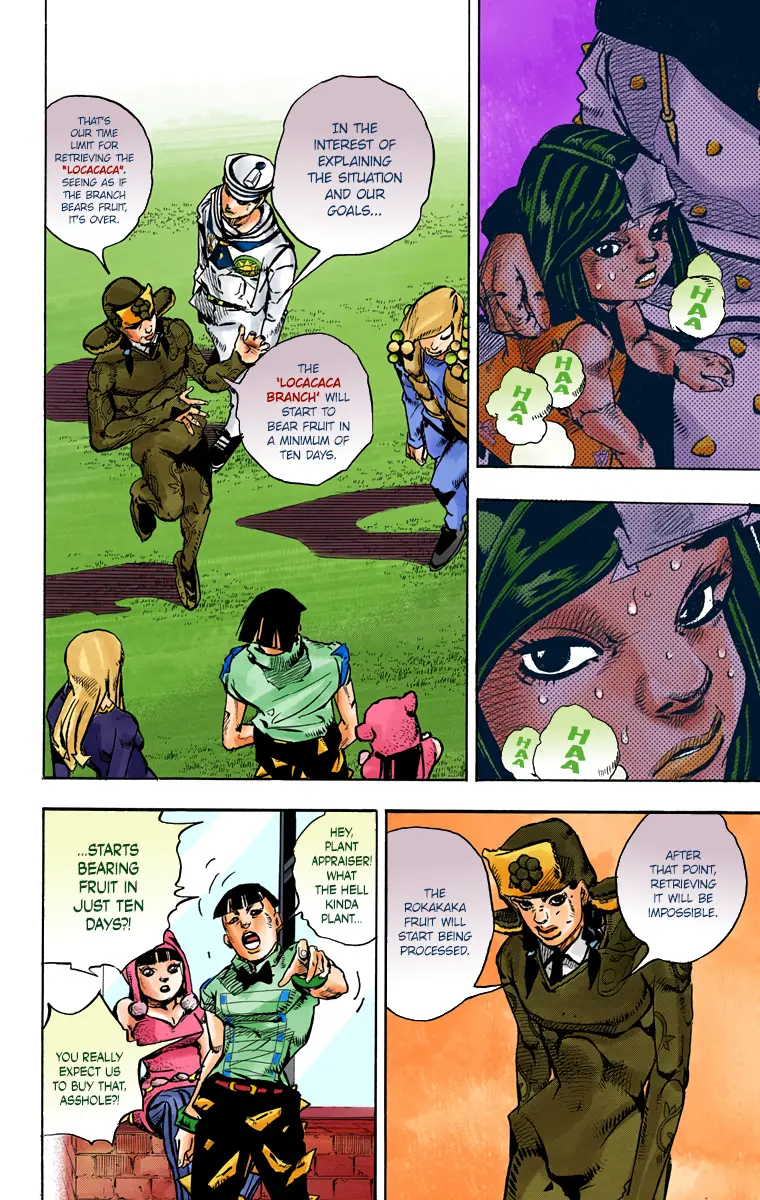 JoJo's Bizarre Adventure, Part 8: JoJolion Colored Manga — Chapter 77 — Page 8