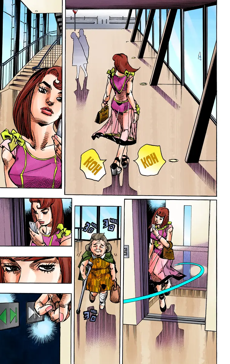 JoJo's Bizarre Adventure, Part 8: JoJolion Colored Manga — Chapter 77 — Page 17