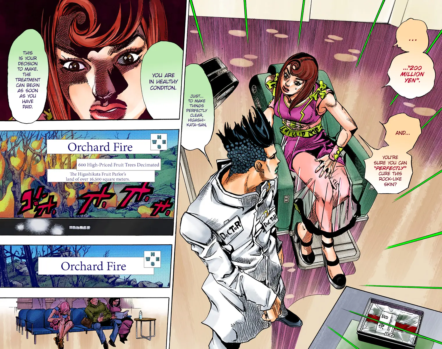JoJo's Bizarre Adventure, Part 8: JoJolion Colored Manga — Chapter 77 — Page 32