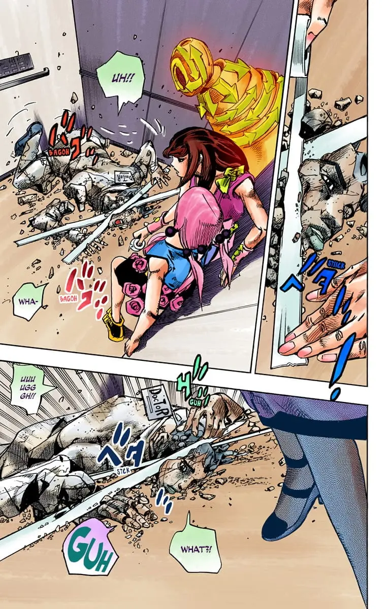JoJo's Bizarre Adventure, Part 8: JoJolion Colored Manga — Chapter 81 — Page 11