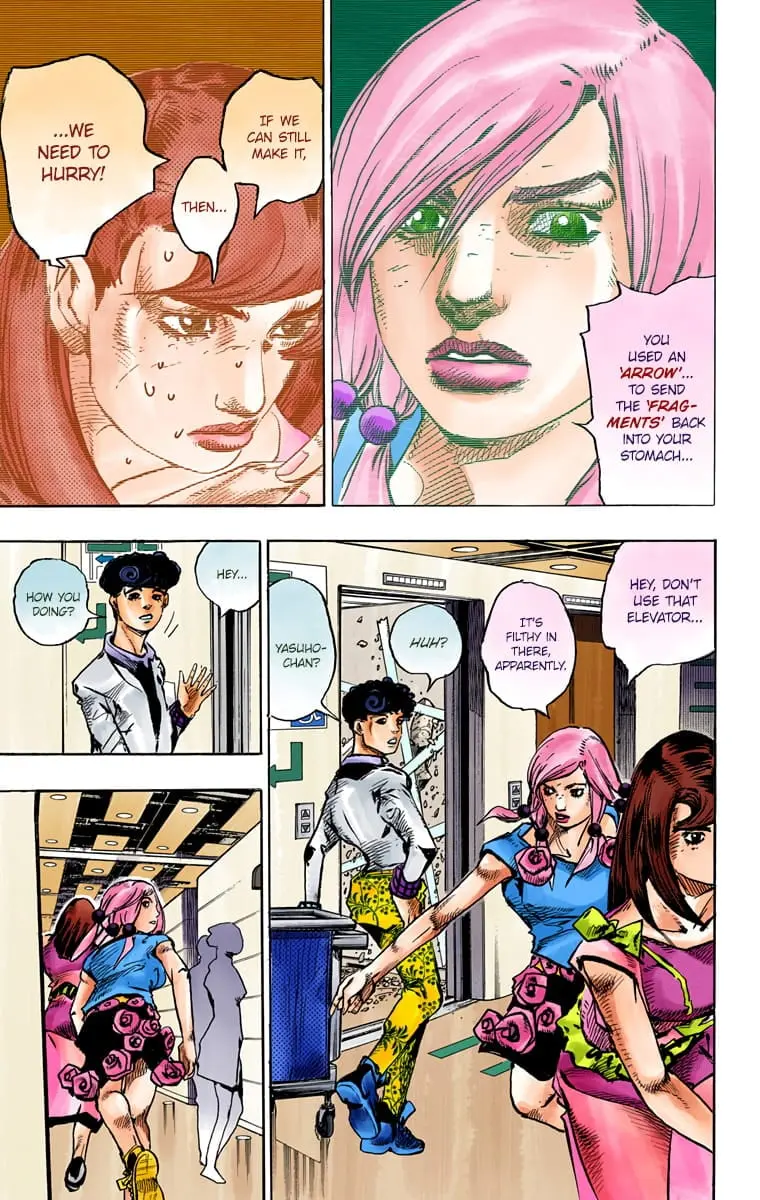JoJo's Bizarre Adventure, Part 8: JoJolion Colored Manga — Chapter 81 — Page 23
