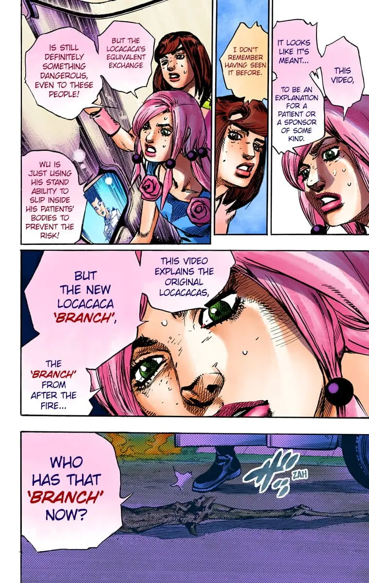 JoJo's Bizarre Adventure, Part 8: JoJolion Colored Manga — Chapter 81 — Page 36