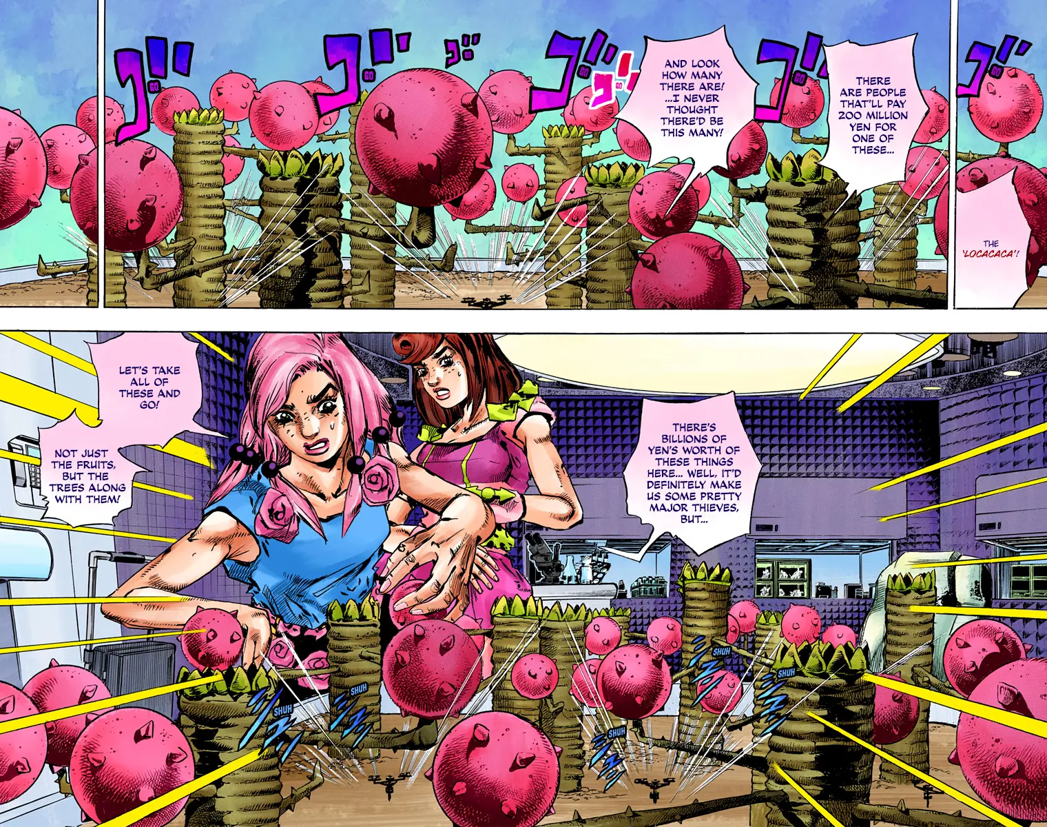 JoJo's Bizarre Adventure, Part 8: JoJolion Colored Manga — Chapter 82 — Page 3