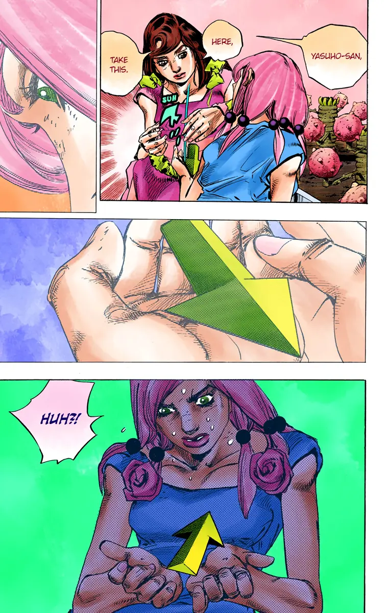 JoJo's Bizarre Adventure, Part 8: JoJolion Colored Manga — Chapter 82 — Page 9
