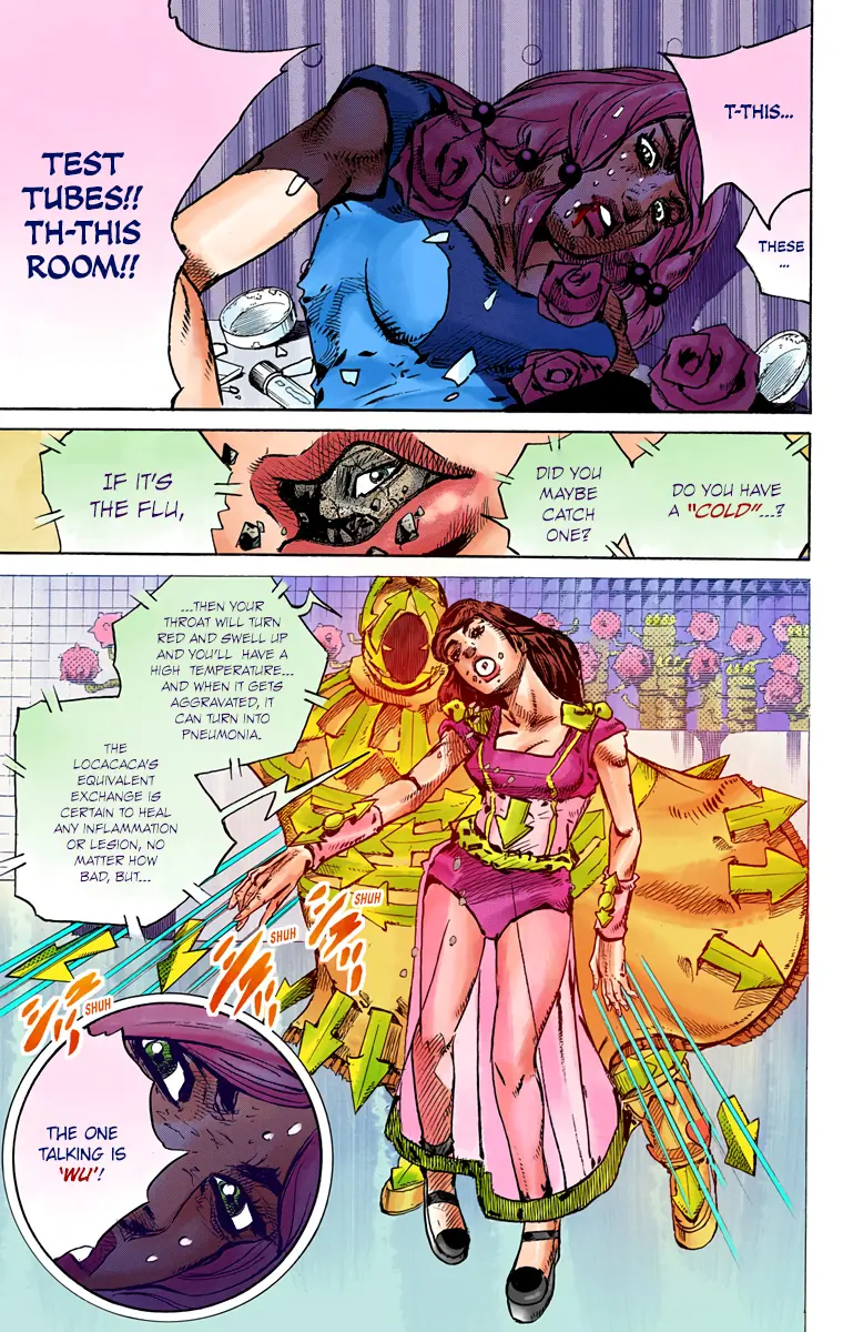 JoJo's Bizarre Adventure, Part 8: JoJolion Colored Manga — Chapter 82 — Page 17