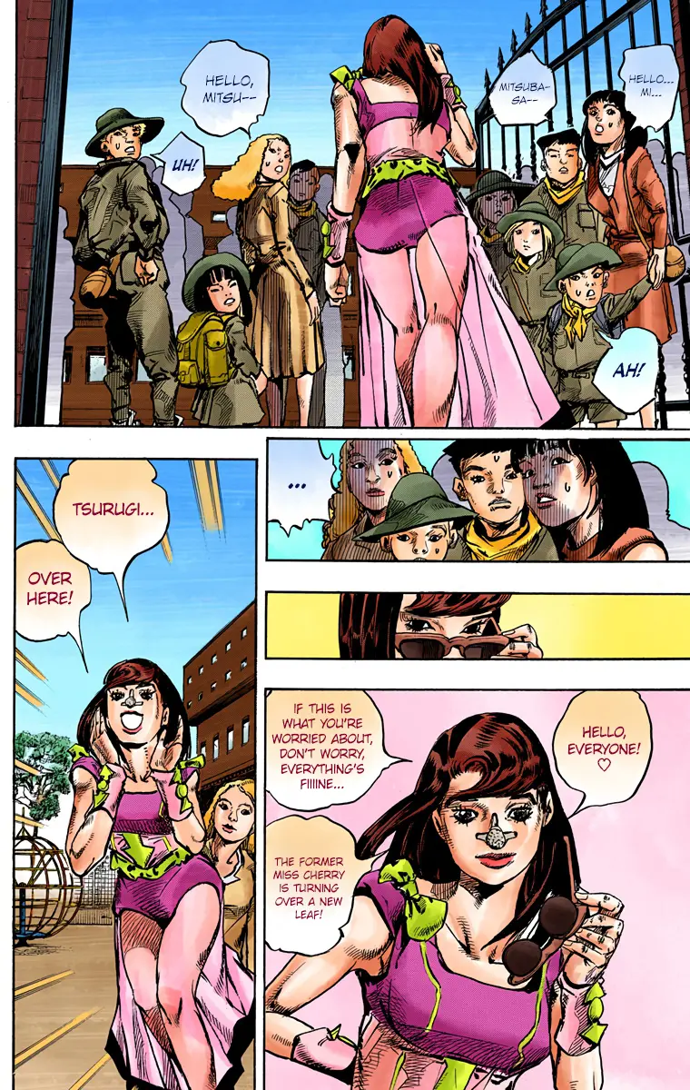 JoJo's Bizarre Adventure, Part 8: JoJolion Colored Manga — Chapter 83 — Page 33