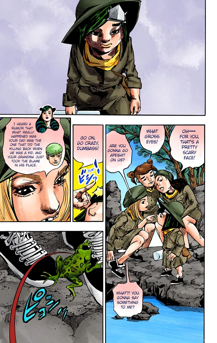 JoJo's Bizarre Adventure, Part 8: JoJolion Colored Manga — Chapter 83 — Page 38