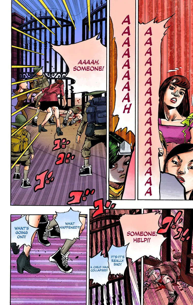 JoJo's Bizarre Adventure, Part 8: JoJolion Colored Manga — Chapter 83 — Page 43