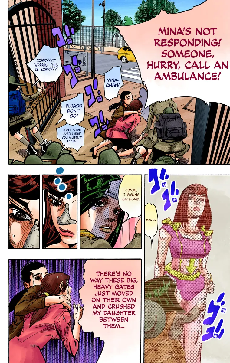 JoJo's Bizarre Adventure, Part 8: JoJolion Colored Manga — Chapter 83 — Page 45