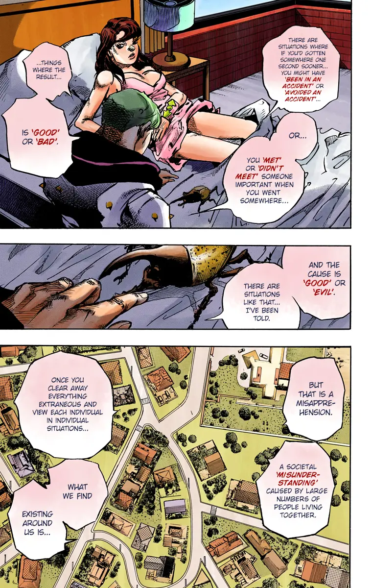 JoJo's Bizarre Adventure, Part 8: JoJolion Colored Manga — Chapter 85 — Page 10
