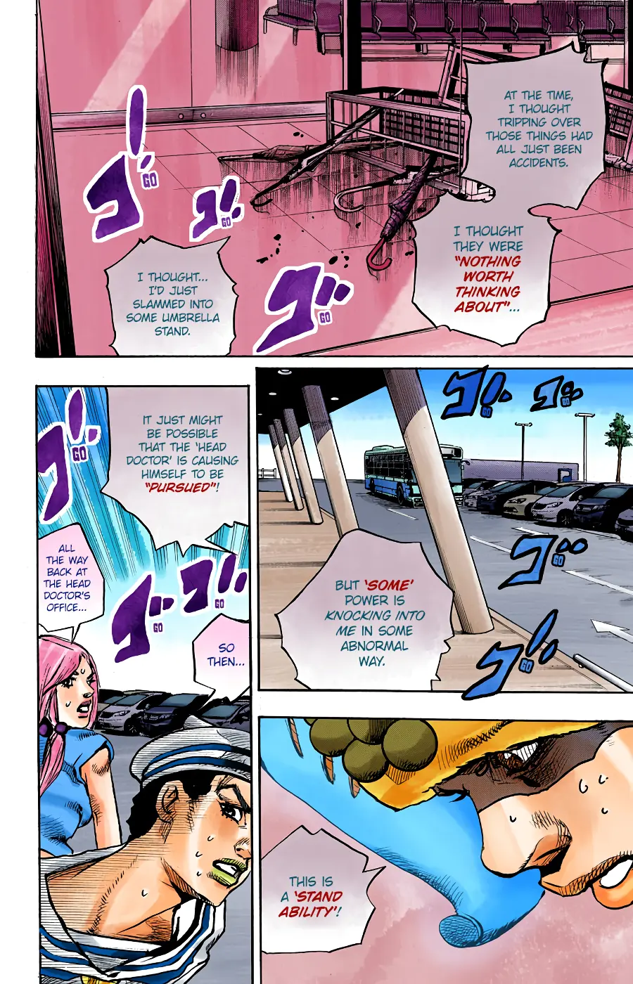 JoJo's Bizarre Adventure, Part 8: JoJolion Colored Manga — Chapter 86 — Page 4