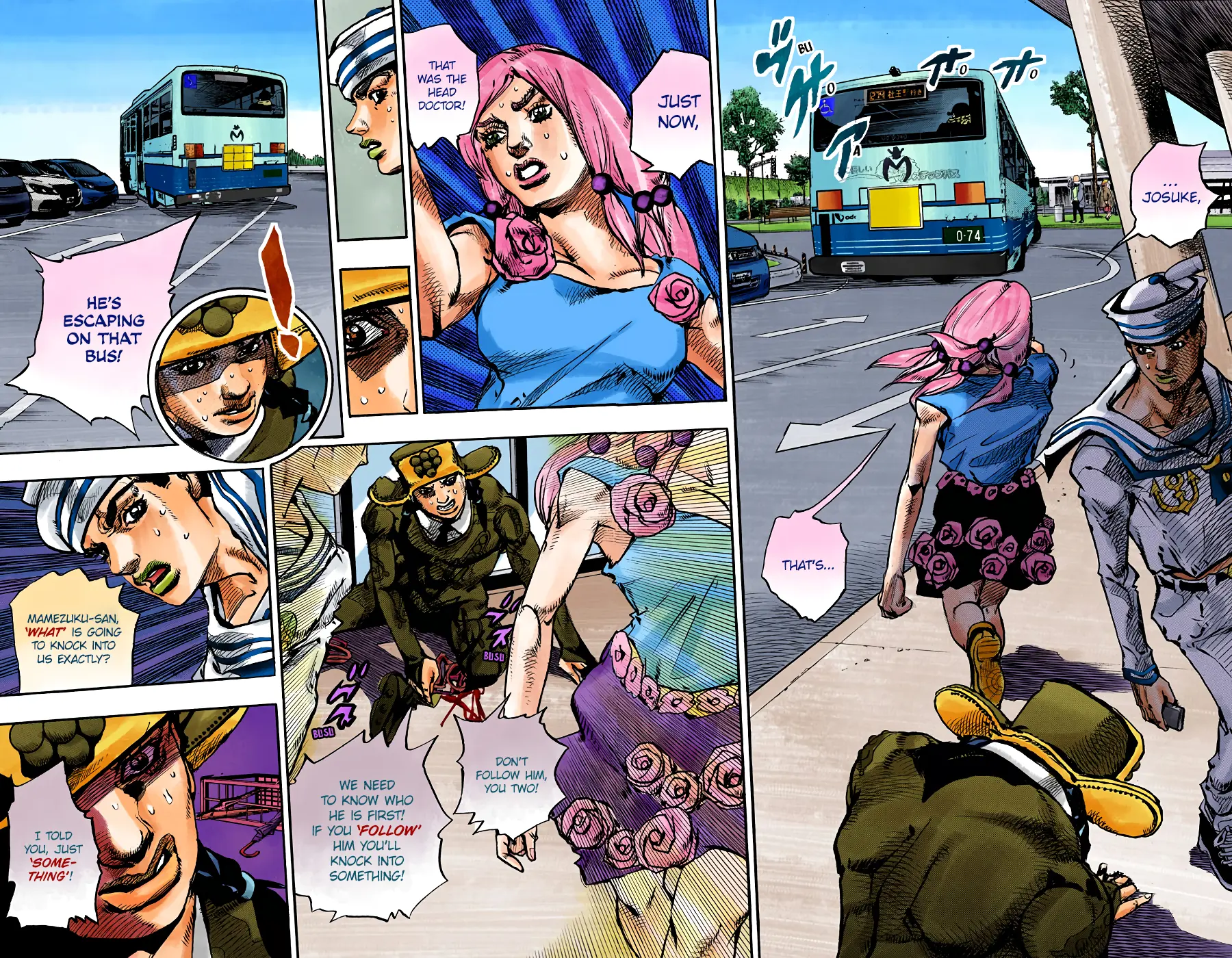 JoJo's Bizarre Adventure, Part 8: JoJolion Colored Manga — Chapter 86 — Page 6